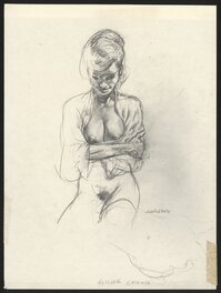 Liberatore - Femme nue - Original Illustration
