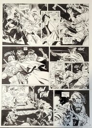 Ralph Meyer - Planche originale d'Untertaker tome 4 - Comic Strip
