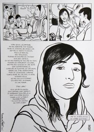 Deloupy - Femmes vie liberté  – Une révolution Iranienne – Page Fin – Farid Vahid et Deloupy ( conçu sous la direction de Marjane Satrapi - Comic Strip