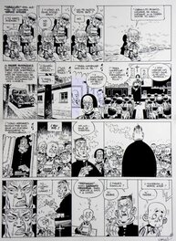 Carlos Giménez - Paracuellos Tome 3 – Histoire  » Boulettes  » Planche originale n° 3 – Carlos Gimenez - Comic Strip