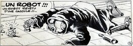 Deliège - Les Krostons - planche originale no 17 - comic art 4c