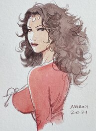 Enrico Marini - Mejaï par Marini - Original Illustration