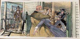 François Boucq - The Bouncer - Original Illustration