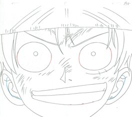 Eiichiro Oda - One Piece - Monkey D. Luffy - Original art