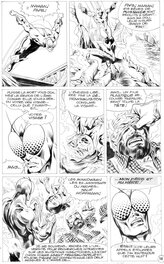 Jean-Yves Mitton - Mitton, Mikros, Planche n°39, Titans#71. 1984 - Planche originale
