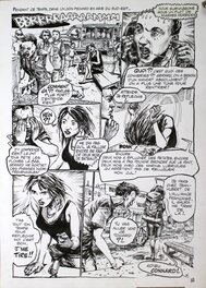 Ivan Brun - The Acid City page 4 - Comic Strip