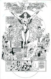 Phil Jimenez - Wonder Woman 165 page 4 splash - Comic Strip