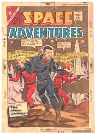 Dick Giordano - Dick Giordano - Space Adventures (1952 1st series) #57 Charlton Cover Color Colour Guide Colorguide Colourguide - Couverture originale