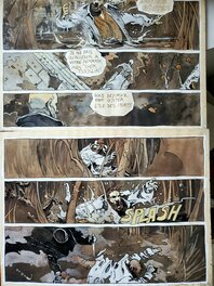 Guillaume Sorel - L'ÎLE DES MORTS    couleur directe - Comic Strip