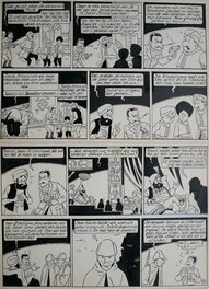 Bob De Moor - Nonkel Zigomar, Snoe en Snolleke - De Blauwe vinger - Comic Strip