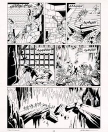 Christian Cailleaux - La flèche ardente - Comic Strip