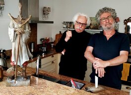 Letendre et Loisel avec le Rige Letendre et Loisel avec le Rige