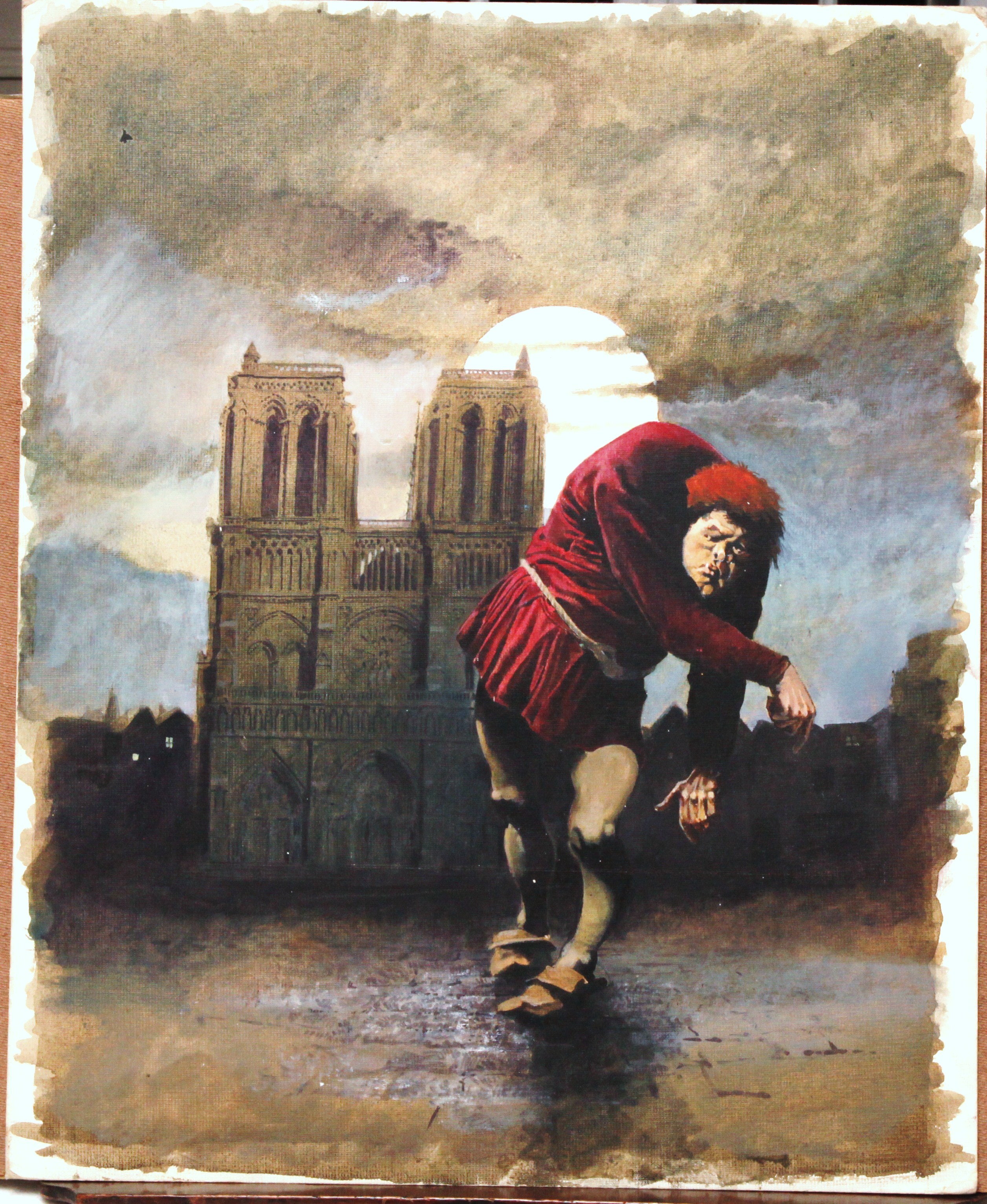 Le Bossu De Notre Dame Victor Hugo Le Bossu de Notre Dame par Arthur Ranson - Planche originale