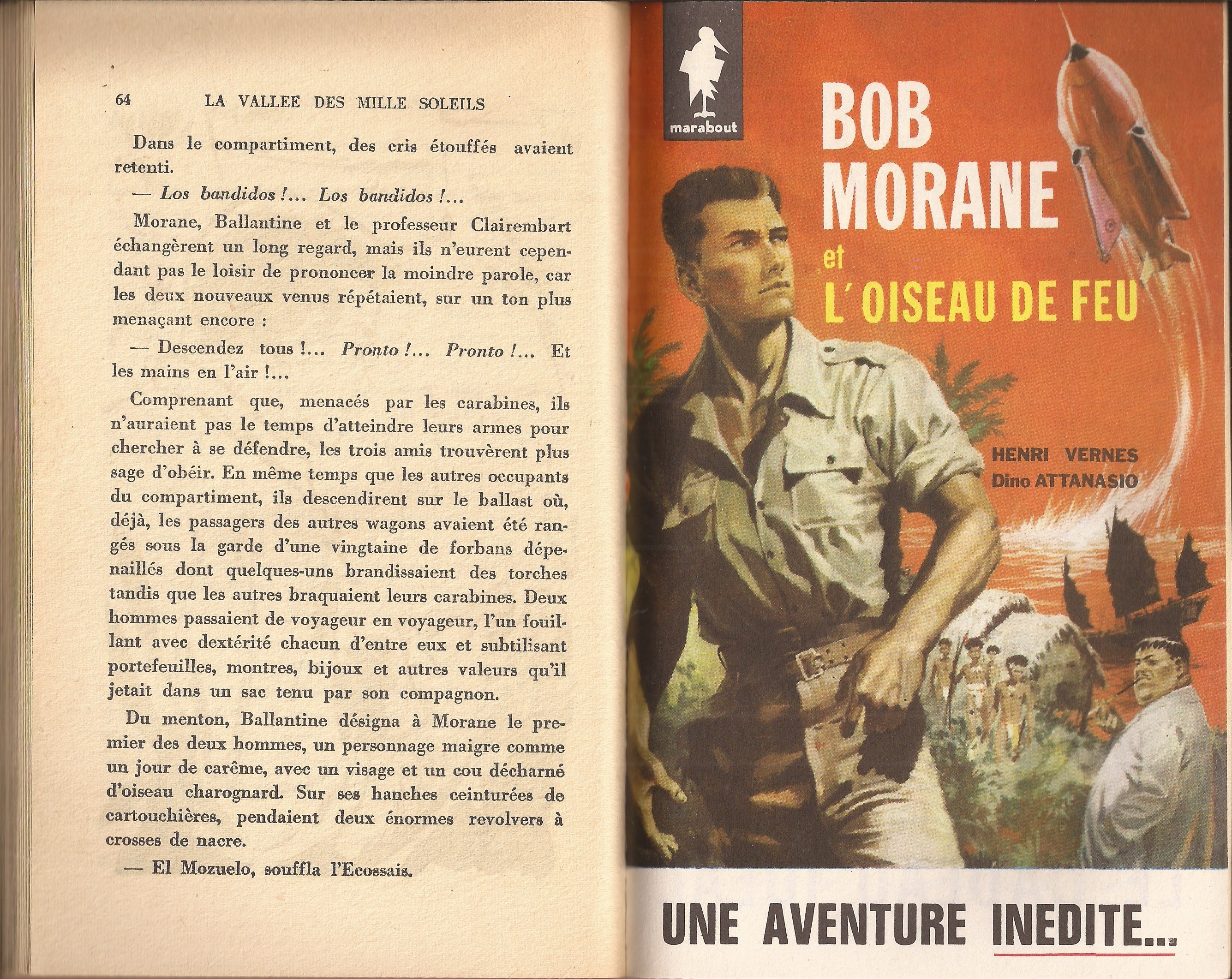 Bob Morane - L'oiseau de feu par Dino Attanasio - Planche originale
