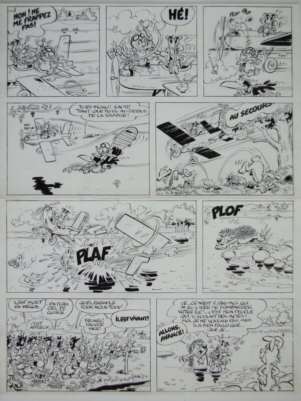 Raymond Macherot, Sibylline en danger - 1967 - Comic Strip
