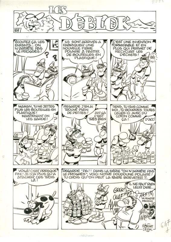 Les Déblok - 189 by Florence Cestac - Comic Strip