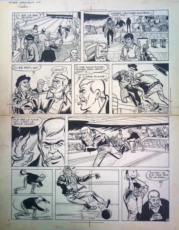 Tibet - Ric Hochet - Signé Caméléon - 1961 - Comic Strip