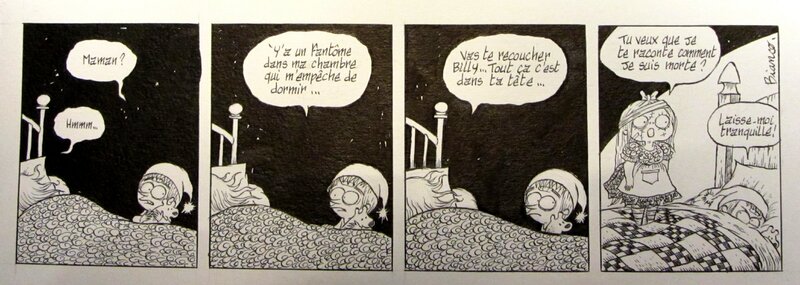 Bianco Guillaume - Billy Brouillard - strip inedit - Comic Strip