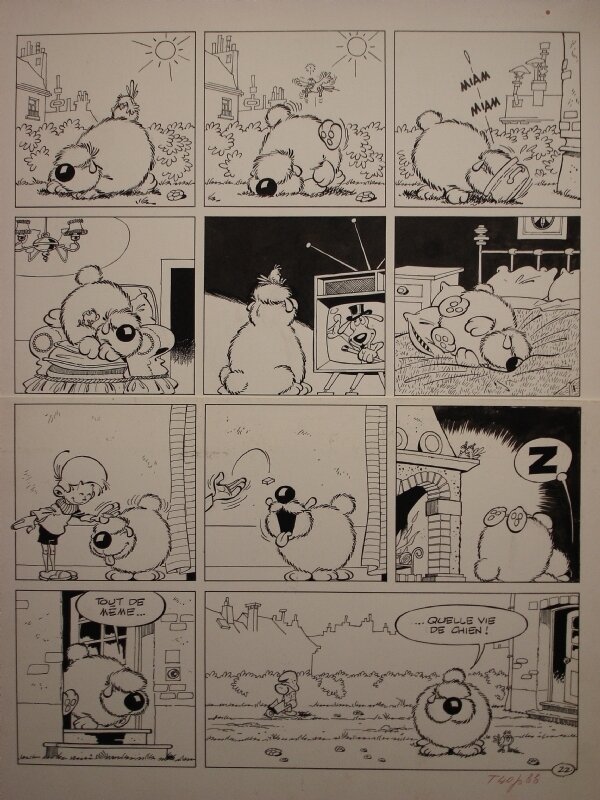 Dupa - Cubitus - Une vie de Chien (1968) gag 22 - Comic Strip