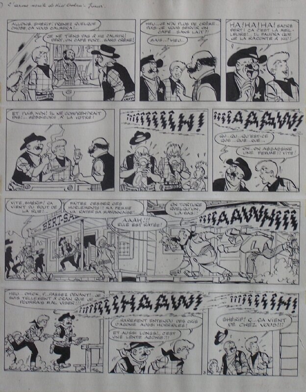 Tibet - Chick Bill - L'arme secrète de Kid Ordinn - 1967 - Comic Strip