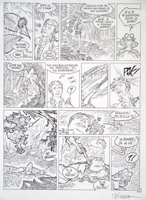Bruno Maïorana, Garulfo - T04 - Planche 21 - Comic Strip