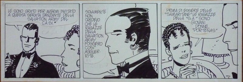 Hugo PRATT - Corto Maltese - Strip Tango - Comic Strip