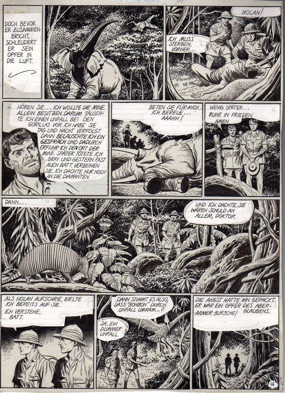 Boixcar - planche 10 de La mina tragica - Comic Strip