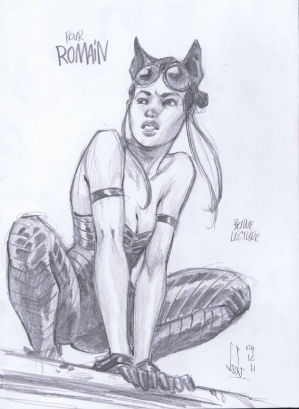 Catwoman Libessart - Sketch