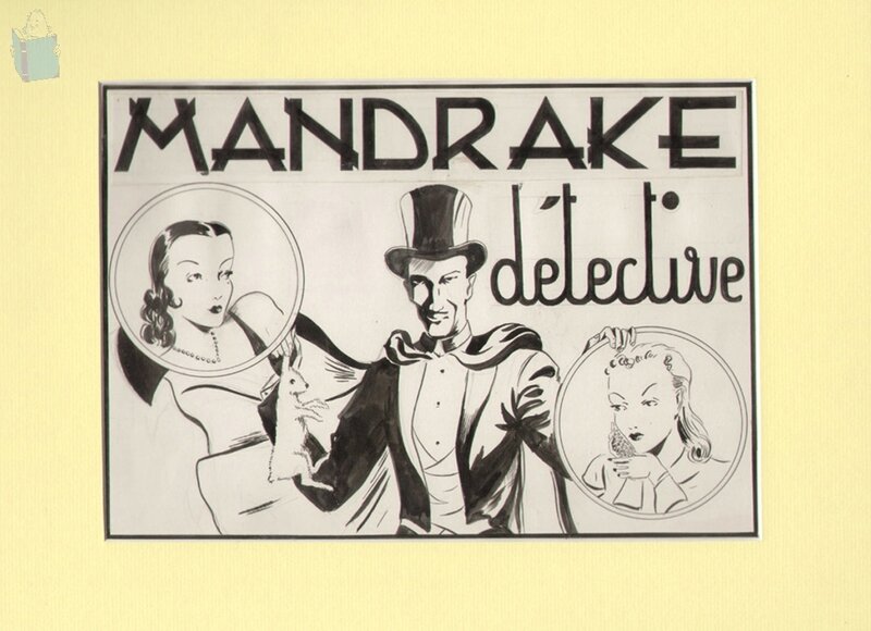 unknown, MANDRAKE le Magicien - Planche originale