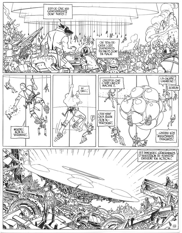 Moebius, Jean Giraud, L'incal Lumière pg29 - Comic Strip