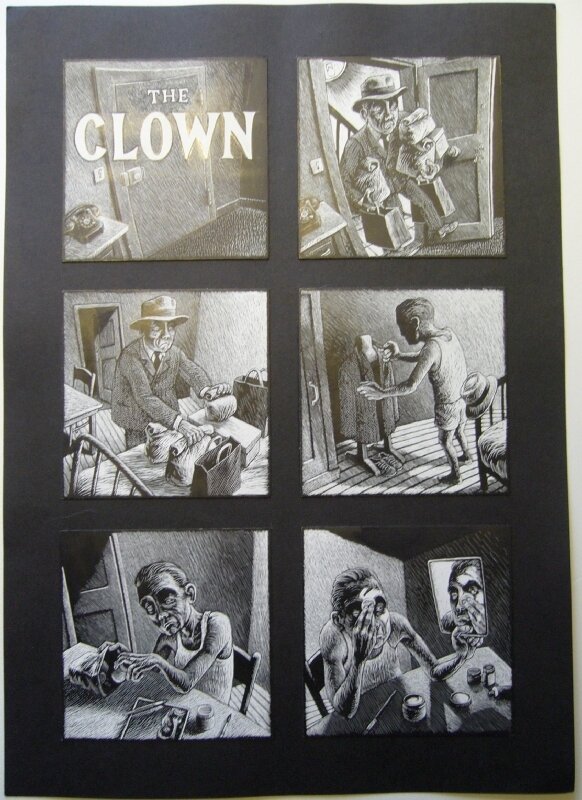Thomas Ott - The Clown p1 - Planche originale