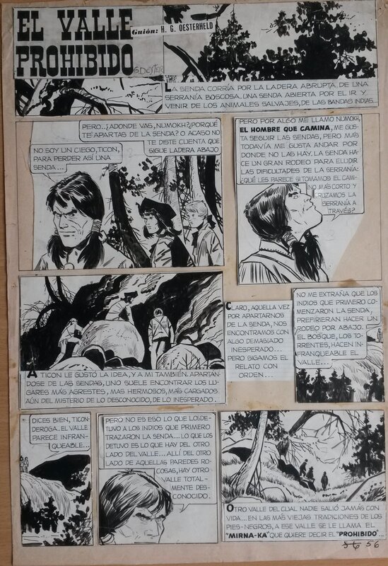 Ticonderoga by Gisela Dester, Hector Oesterheld, Hugo Pratt - Comic Strip