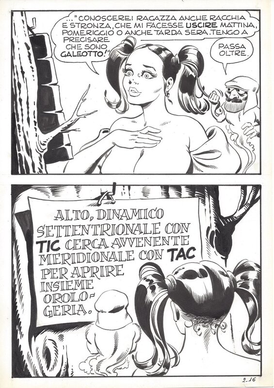 Dino Leonetti, Maghella (IT) #2 P16 - Comic Strip