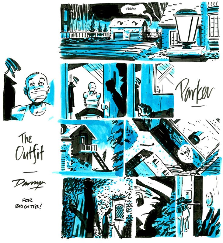 Darwyn Cooke, Parker . The Outfit . - Planche originale