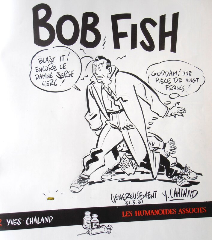 Yves Chaland, Généreusement Bob FISH  31/03/1981 - Sketch