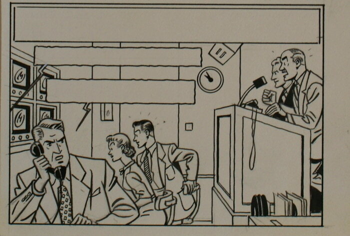 1954 - E.P. Jacobs - La marque jaune - Comic Strip