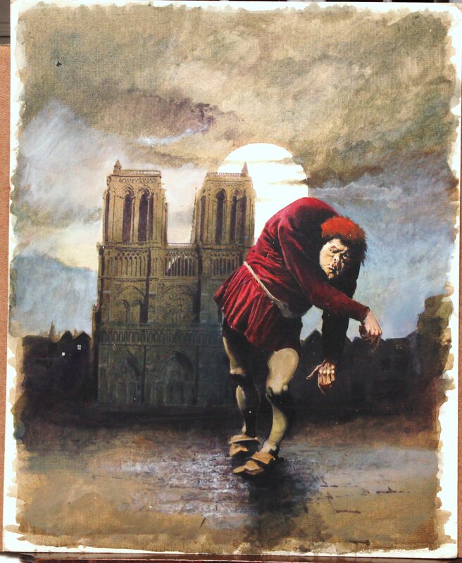 Arthur Ranson, Le Bossu de Notre Dame - Planche originale