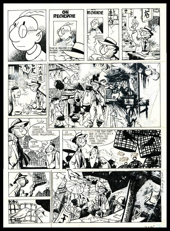 Frank Le Gall, Théodore Poussin : 2. Le mangeur d'archipels, Planche 29 - Comic Strip