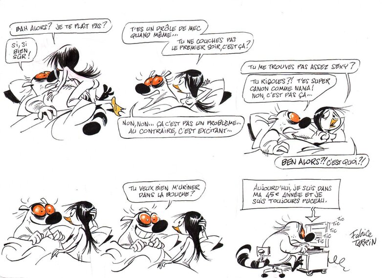 Le lémurien by Fabrice Tarrin - Comic Strip