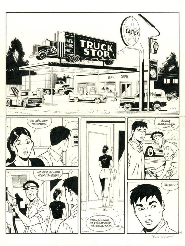 Philippe Berthet, Dominique David, Perico: Tome 2 - Planche 35 - Comic Strip