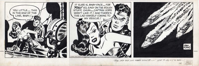 Frank Robbins Hazard strip 1946 - Comic Strip