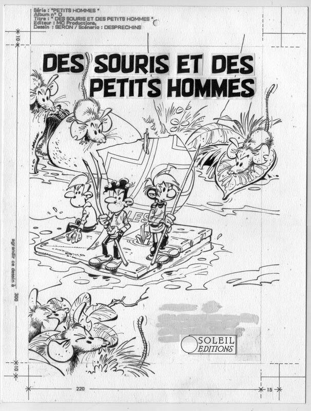Pierre Seron, Des souris et des petits hommes - Original Cover