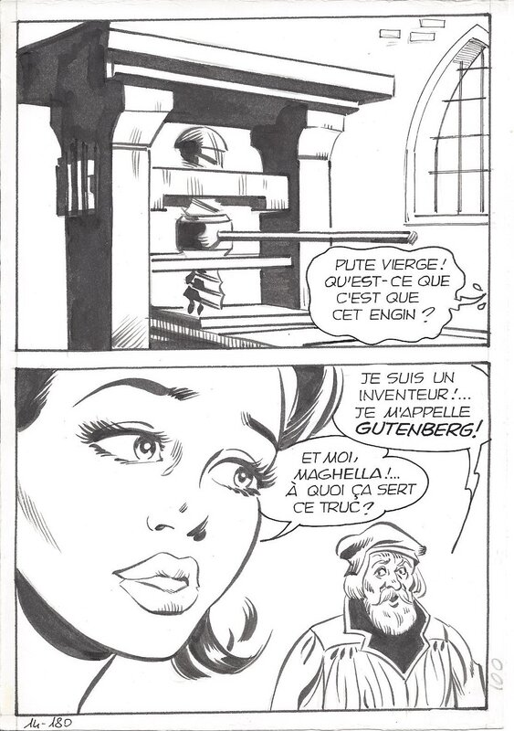 Maghella #14 P180 by Dino Leonetti - Comic Strip