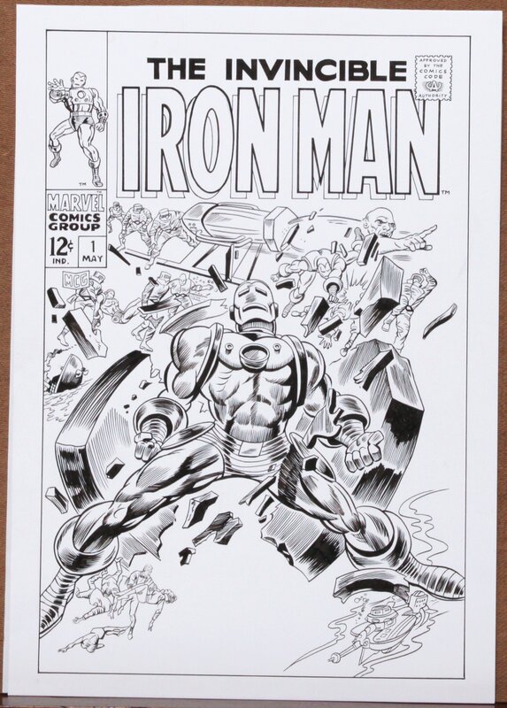 Georgiou Bambos, En route vers de nouvelles aventures - Iron man re création - Comic Strip