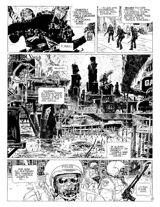 Alfonso Font, Le prisonnier des étoiles, pg. 1/2 - Comic Strip