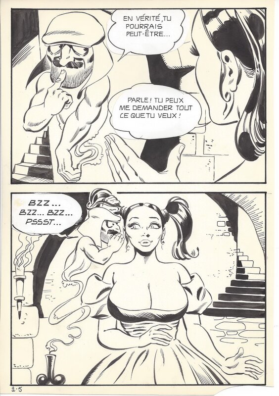 Maghella #2 P5 by Dino Leonetti - Comic Strip