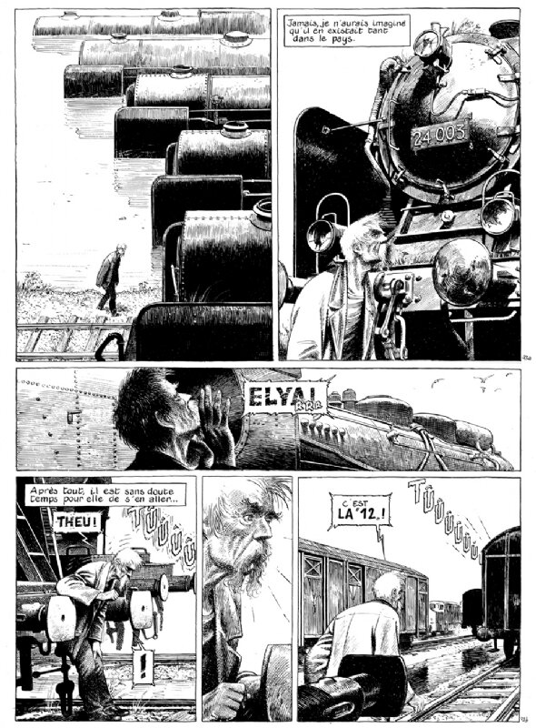 La douce by François Schuiten - Comic Strip
