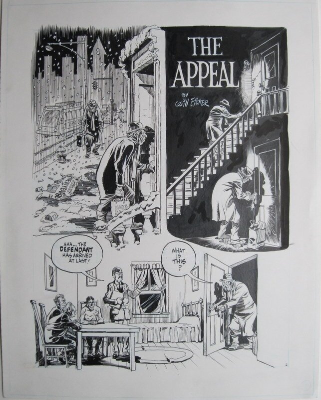 The appeal par Will Eisner - Planche originale