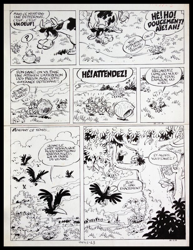 Raymond Macherot, 1965 - Sibylline & la betterave - Comic Strip
