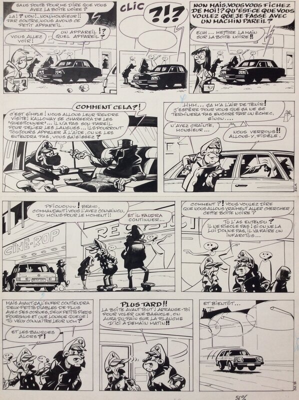 Spirou by Nic, André Franquin, Raoul Cauvin - Comic Strip